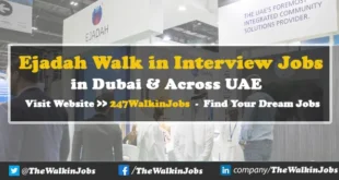 Ejadah Walk in interview Jobs