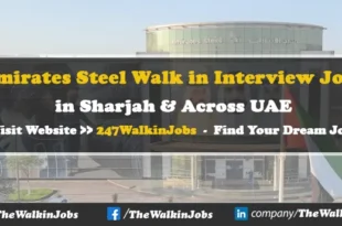 Emirates Steel Walk in Interview