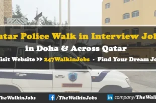 Qatar Police Walk in interview Jobs